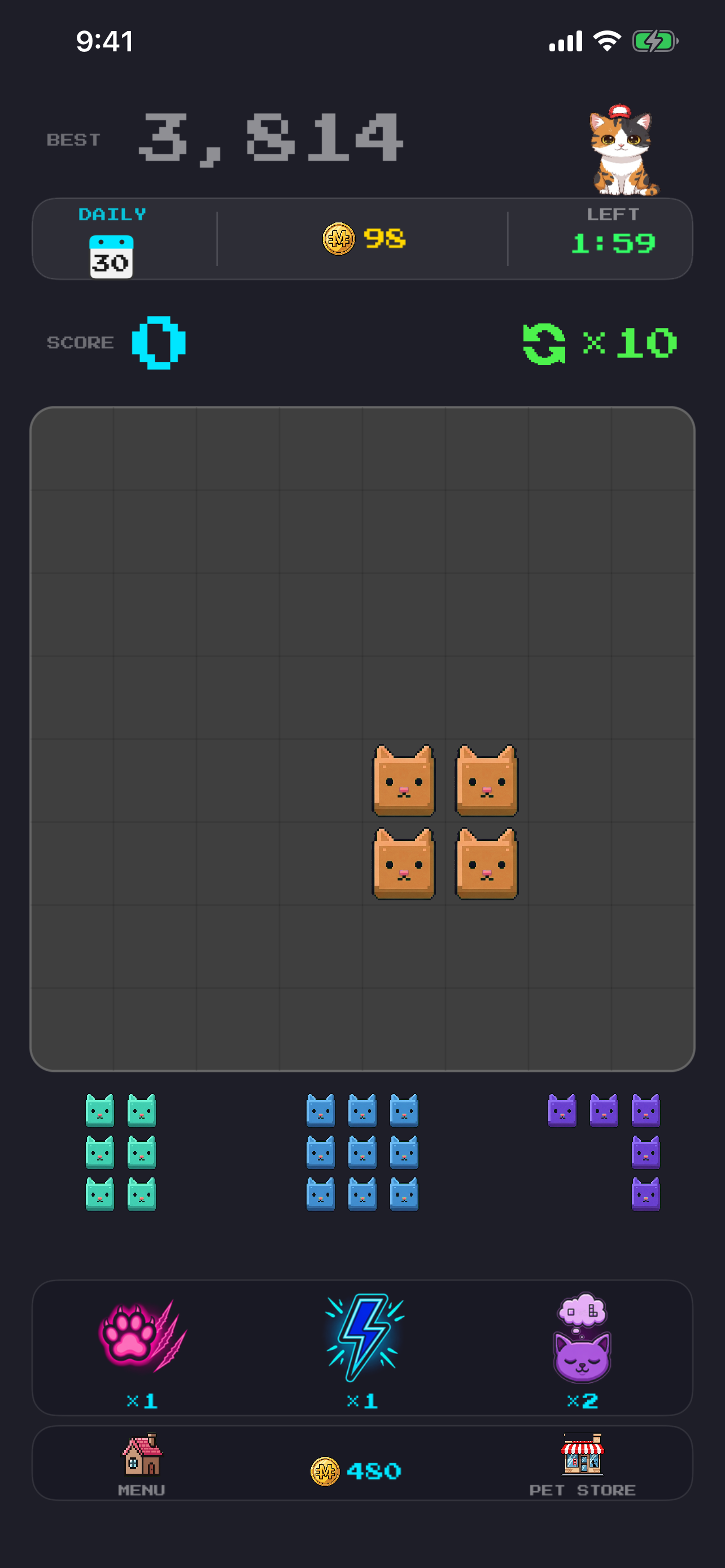 Daily Challenge — fresh puzzle every day